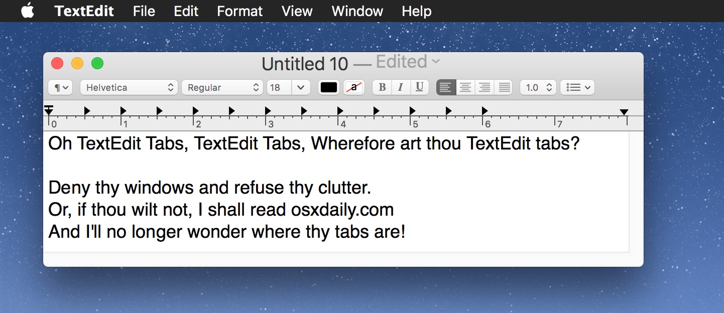 multi tab notepad for mac